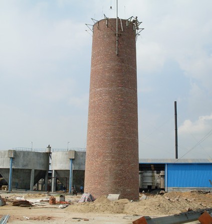  新建砖烟囱
