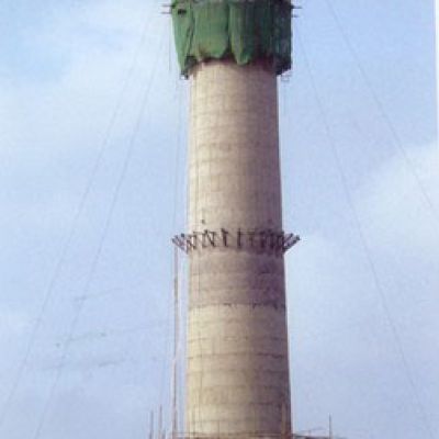  水泥烟囱新建